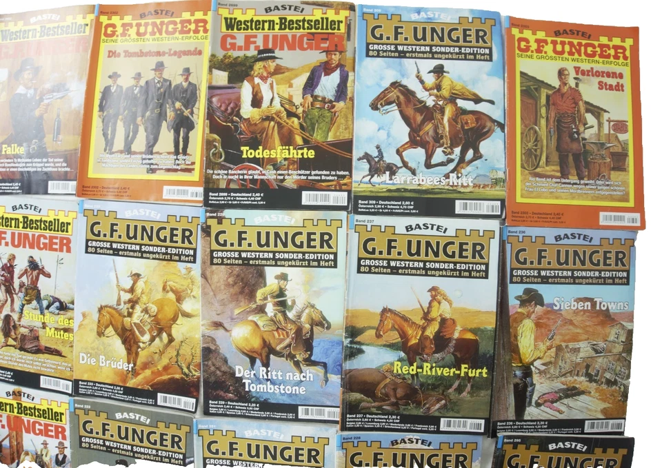 GF Unger Western-Heft-Sammlung – 15 Hefte + 1 Taschenbuch – Top Zustand Händler - Bild 3 von 4