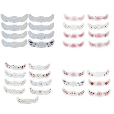 Women Fake Freckles Patches Tattoos Waterproof Temporary Christmas Face Sticker