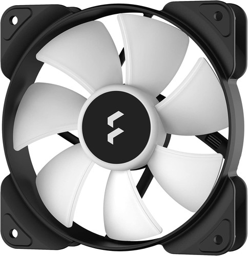 Fractal Design Aspect 12 RGB 120 mm PWM Wide 500-2000 RPM Range Black Frame 3-Pa - Photo 5/6