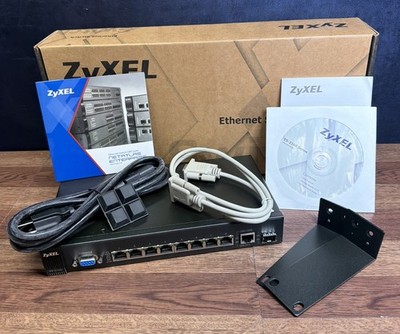 Zyxel ES-2108G Series 8-port Managed Layer 2 Edge Fast Ethernet Switch