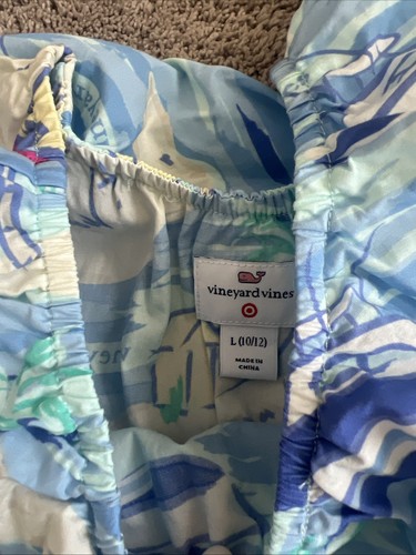 Vineyard Vines Girls Dress Size 10/12 New - Picture 3 of 4