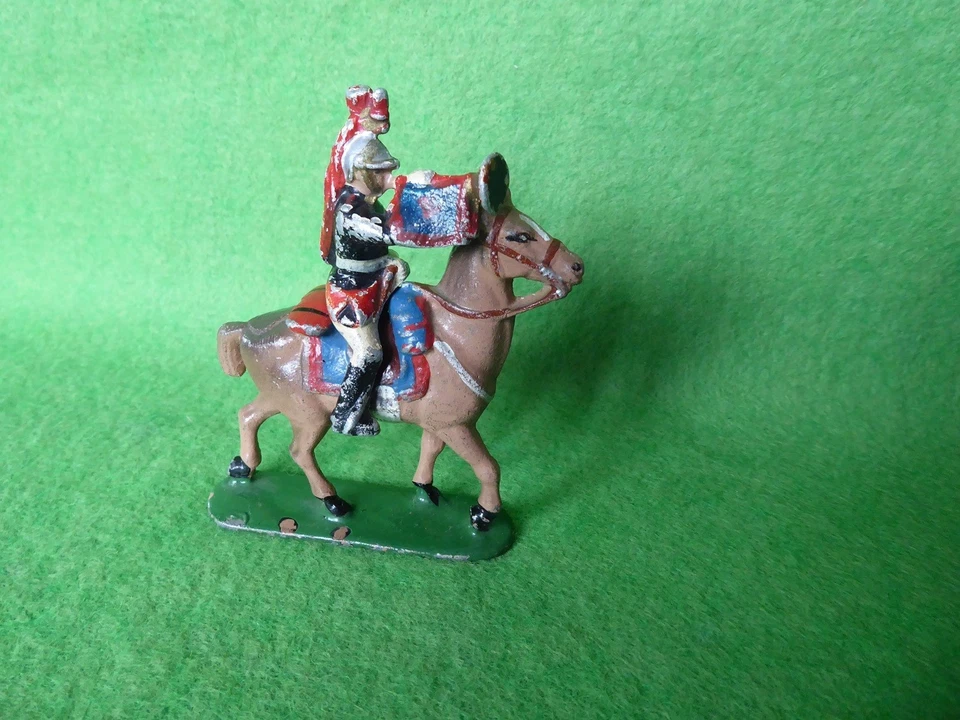 MUSIQUE DE LA GARDE REPUBLICAINE A CHEVAL - TROMPETTE BASSE - QUIRALU 1948 - TBE - Photo 2/2