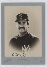 2005 Donruss Studio Portraits Zenith Blue Black & White 15/50 Wade Boggs HOF 7ov