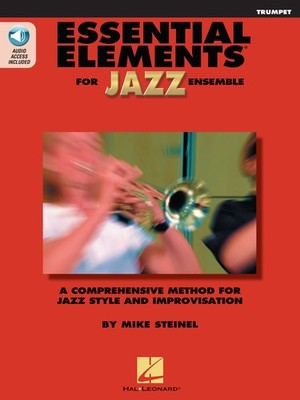 Essential Elements for Jazz Ensemble Bb Trumpet Lessons Book & Online Audio