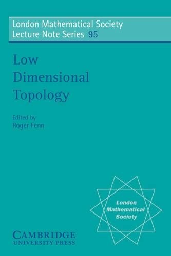 Low Dimensional Topology by Roger Fenn - 9780521269827