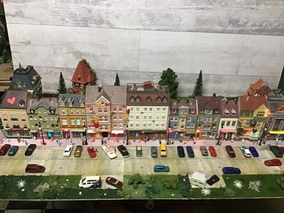  Diorama Freuden Straße Hamburg Nachtleben Sex Bar u mehr. Modell Eisenbahn  