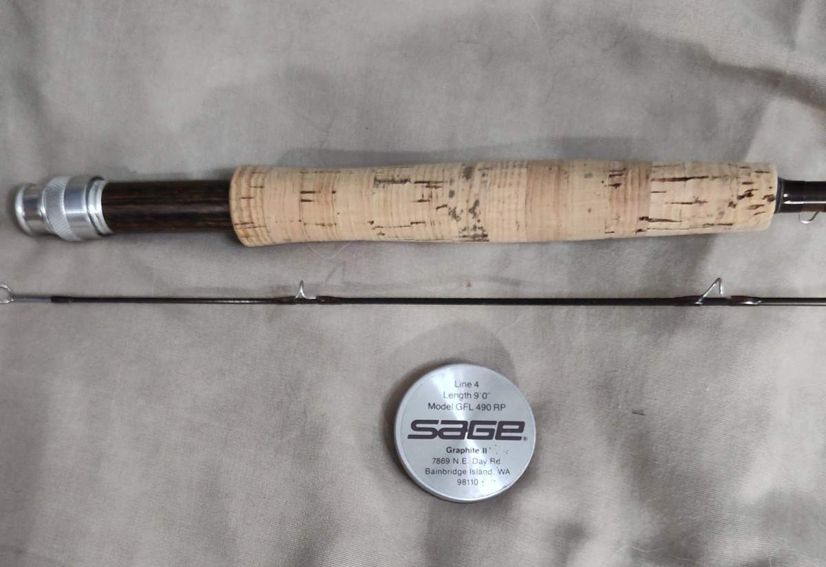 Vintage Sage Fly Rod GFL 490 RP Graphite II | eBay