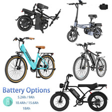 AOVOPRO Electric Bicycle City/Fat Tire Ebike 5.2Ah-18Ah Battery Multiple eBike