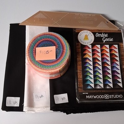Maywood Studio Gelato Ombre Geese Quilting Kit NH1945 