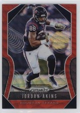 2019 Panini Prizm Red Wave Prizm /149 Jordan Akins #135 15ej