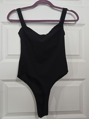 Missguided New Bodysuit Black Sz 4 NWT