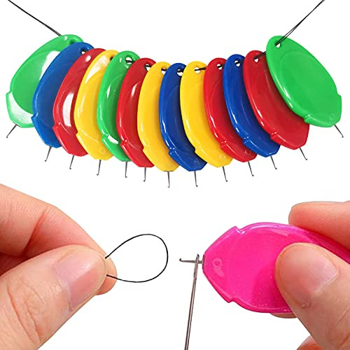 Needle Threaders, Needle Threader Tool, Needle Threaders for Hand Sewing with - Picture 1 of 6