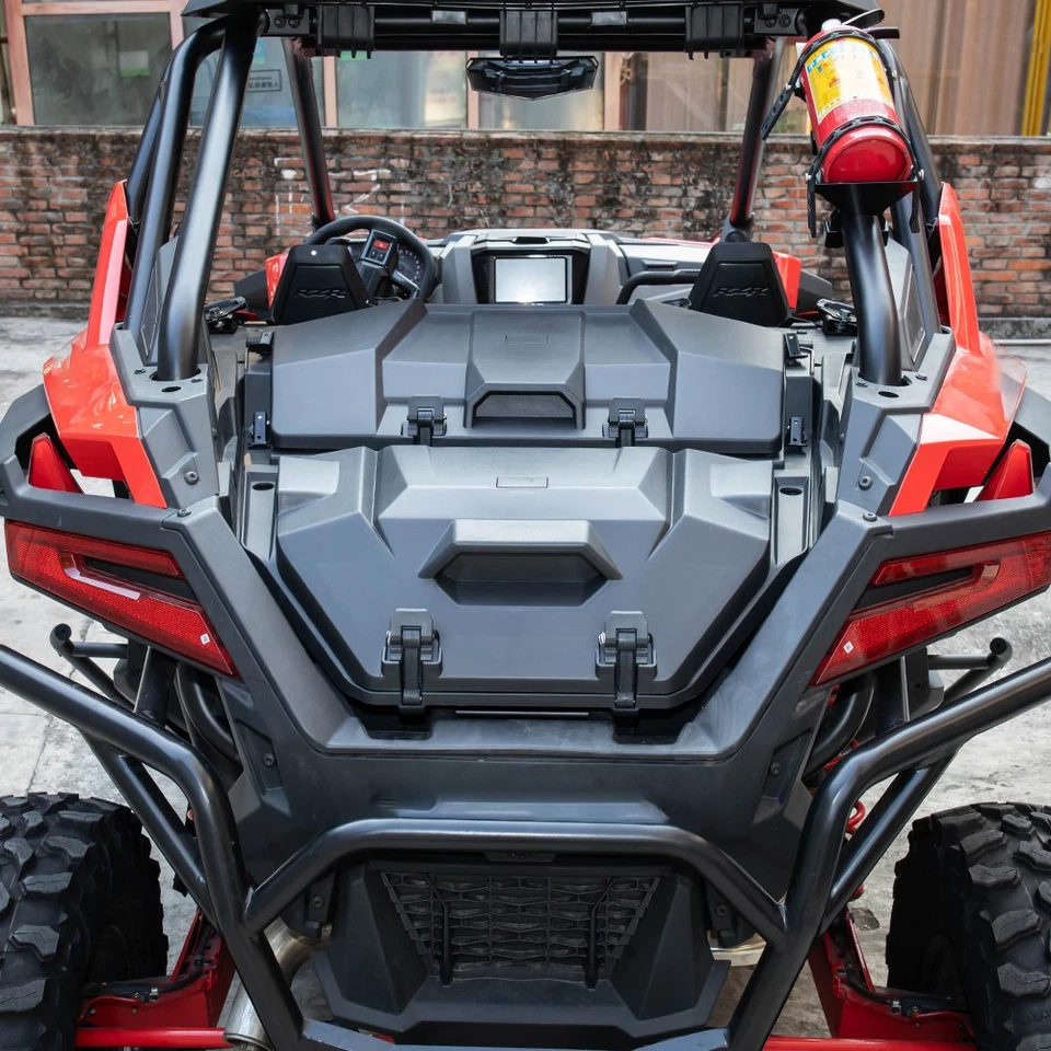 Caja de almacenamiento de carga trasera 73QT+42QT para Polaris RZR PRO XP/4/RZR Turbo R/4 2020-25 Foto 2 de 4