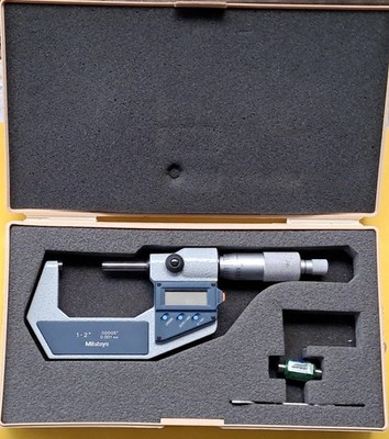 Mitutoyo Micrometer 293-722  1''-2'' 25-50mm Digimatic 0.00005''/ 0.001mm