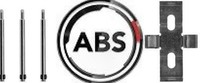 A.B.S. 1009Q ZubehöRsatz FüR Scheibenbremsbelag ZubehöRsatz Bremsbelag