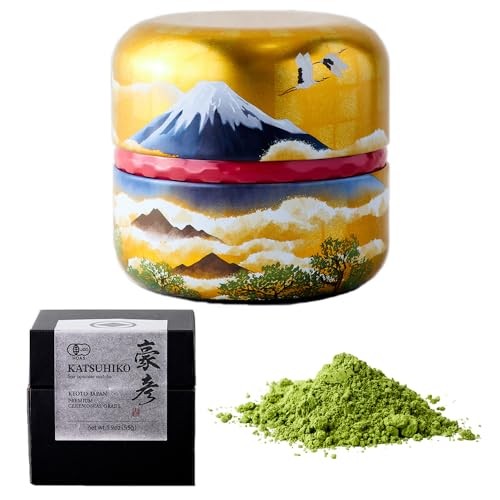KATSUHIKO Bio Matcha 55g Premium Zeremonienqualität Grüntee