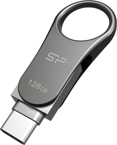 Silicon Power 128GB USB Flash Drive, 360° Swivel Reversible Connector Type C and - 第 8/12 張圖片