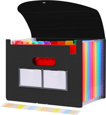 Cartellina Portadocumenti A4, Raccoglitore Documenti 12 Scomparti, Cartella Port