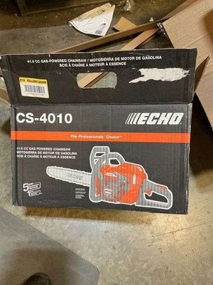 Echo CS-4010 41.6cc 18'' Bar Lightweight Rear Handle Gas Chainsaw with Sheath