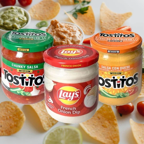 Tostitos Salsa and Lay's Dip Variety Pack, 15.5 oz., 3 ct.