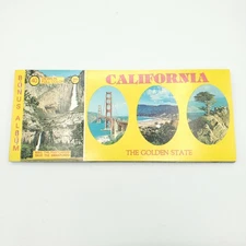 Vintage California 20 Page Postcard Book