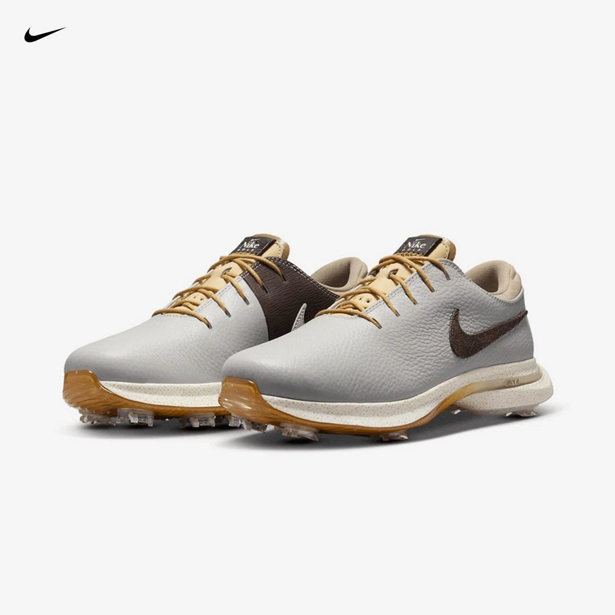 Nike Brown Golf Shoes for Men for sale | eBay display picture 1