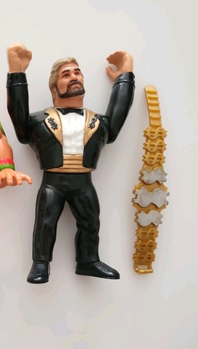 WWF Hasbro Million Dollar Man Ted DiBiase with bel...