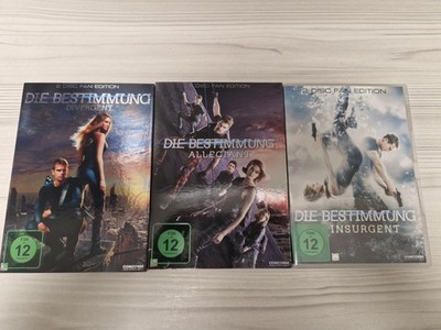 Die Bestimmung Divergent , Allegiant , Insurgent (1 - 3) - DVD - Top Zustand