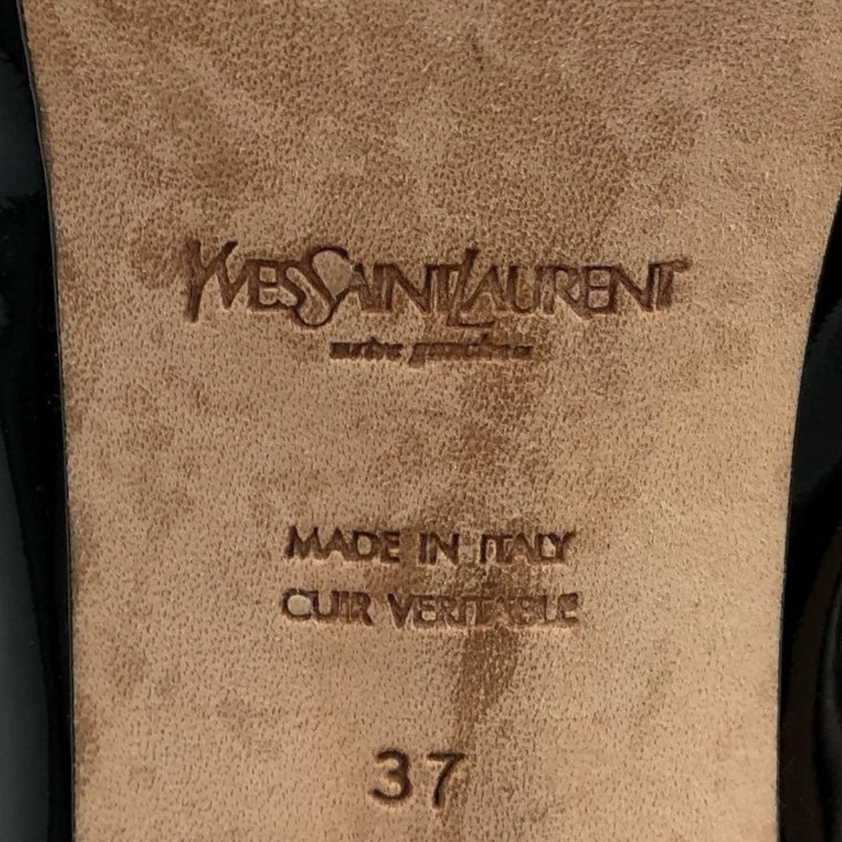 AUTENTICO Yves Saint Laurent Tribtoo Tacchi con Sacchetti Antipolvere BELLISSIMO!