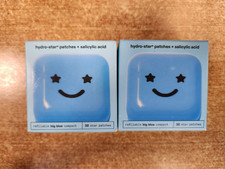 2 Pk: Starface Big Blue Compact  32 Star Patches w/Salicylic Acid E9E