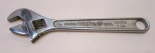 Good Crescent Tool Crestology  8" Adjustable Wrench USA Jamestown Forged Steel