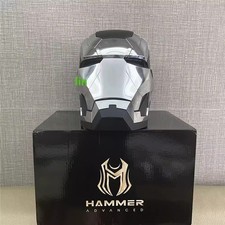 Casco patriota máquina de guerra cosplay adulto MK5 escala 1:1 marca de control de voz