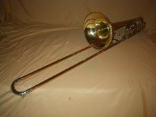 BLESSING ARTIST LARGE BORE F ATTACHMENT TRIGGER TROMBONE - VGC, READY TO PLAY 