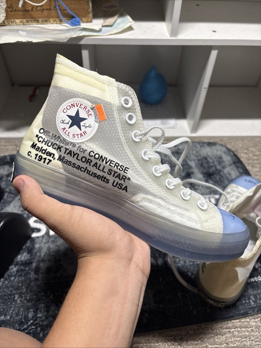Size 7.5 - Converse Off-White x Chuck 70 The Ten for sale