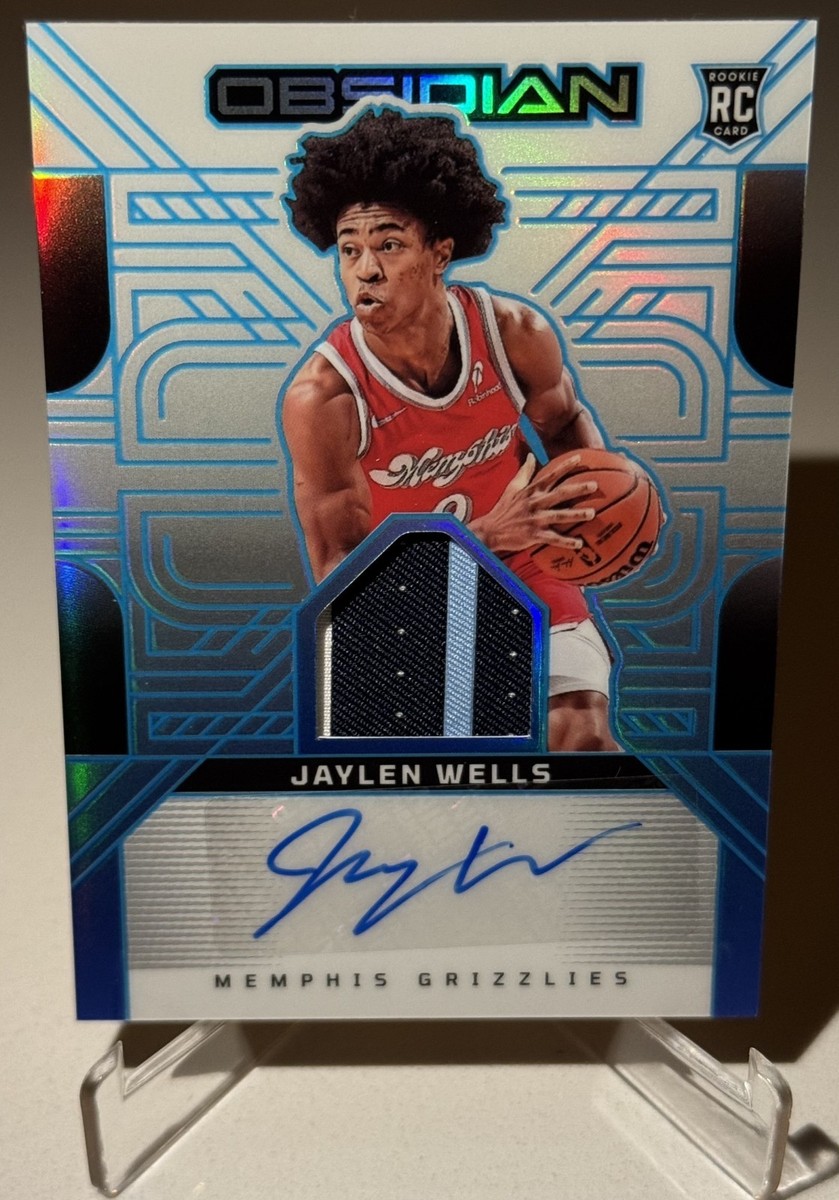 2024-25 Panini Obsidian - Jaylen Wells - Rookie - FOTL Snowcapped
