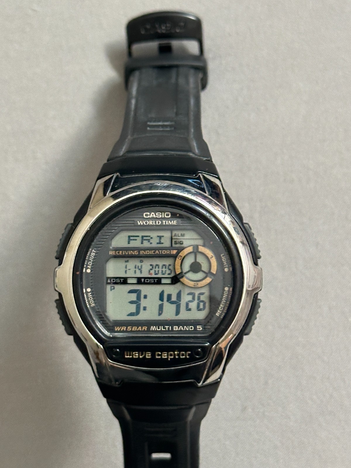 Casio Wave Ceptor Multiband 5 World Time Digital … - image 6