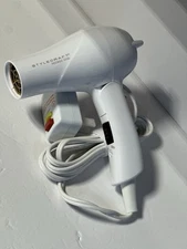 StyleCraft - Peewee 1200. Mini Hair Dryer / WHITE.  SCPW1200W / FDD-012