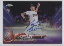 2018 Topps Chrome Rookie Purple Refractor 104/250 Anthony Banda #RA-AB Auto y8h