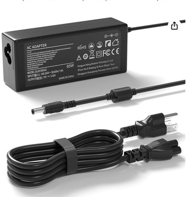 TAIFU 19V 65W POWER SUPPLY FOR INTEL NUC 5, 6, 7, 8 Mini PC FSP065-10AABA 