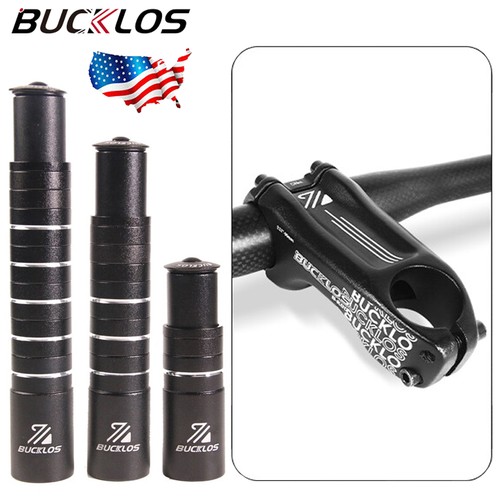 90 mm 17 grados 31,8 mm 1-1/8" BMX MTB bicicleta de carretera manillar potencia 28,6 mm elevador de horquilla - Imagen 1 de 18