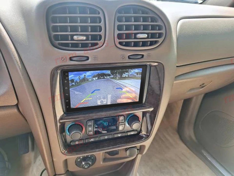 Radio estéreo inalámbrica Apple Carplay Android 15 GPS para Buick Rainier 2004-2007  Foto 4 de 4