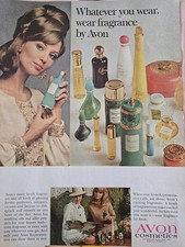 Whatever you wear 1967 fragancia de Avon Vintage Perfumes Ad 