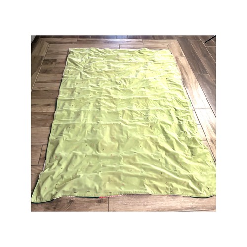 VTG Colorful Patchwork Handmade Quilt Throw Wall Decor 64"x44" Reversible 1970s - Picture 13 of 14