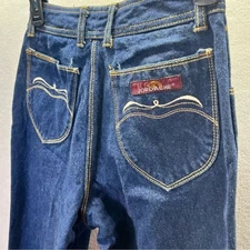 Jordache Vintage 80’s Straight Leg Jeans Womens 6 Blue Thick Denim 2596