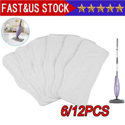 #ad 6 12 PCS Shark Steam Mop Replacement Microfiber Pads S3251 S3202 XT3010 US $11.09