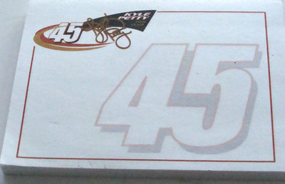 VTG NOS Kyle Petty 45 Fan Club Writing Sticky Notes Promo - UNUSED Collectible
