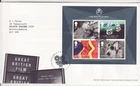 GB Stamps First Day Cover British Films MS, GPO film, educational, mail SHS 2014