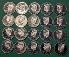 (20) Silver Proof Kennedy Half Dollars (DCAM)