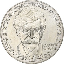 [#1212590] Austria, 500 Schilling, 1988, Vienna, Silver, MS, KM:2986