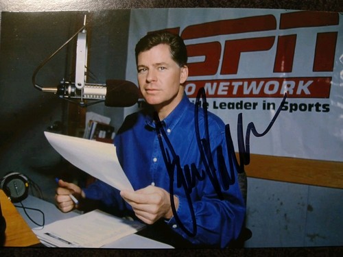 DAN PATRICK - SHOW Hand Signed Autograph 4X6 Photo - ESPN SPORTSCASTER